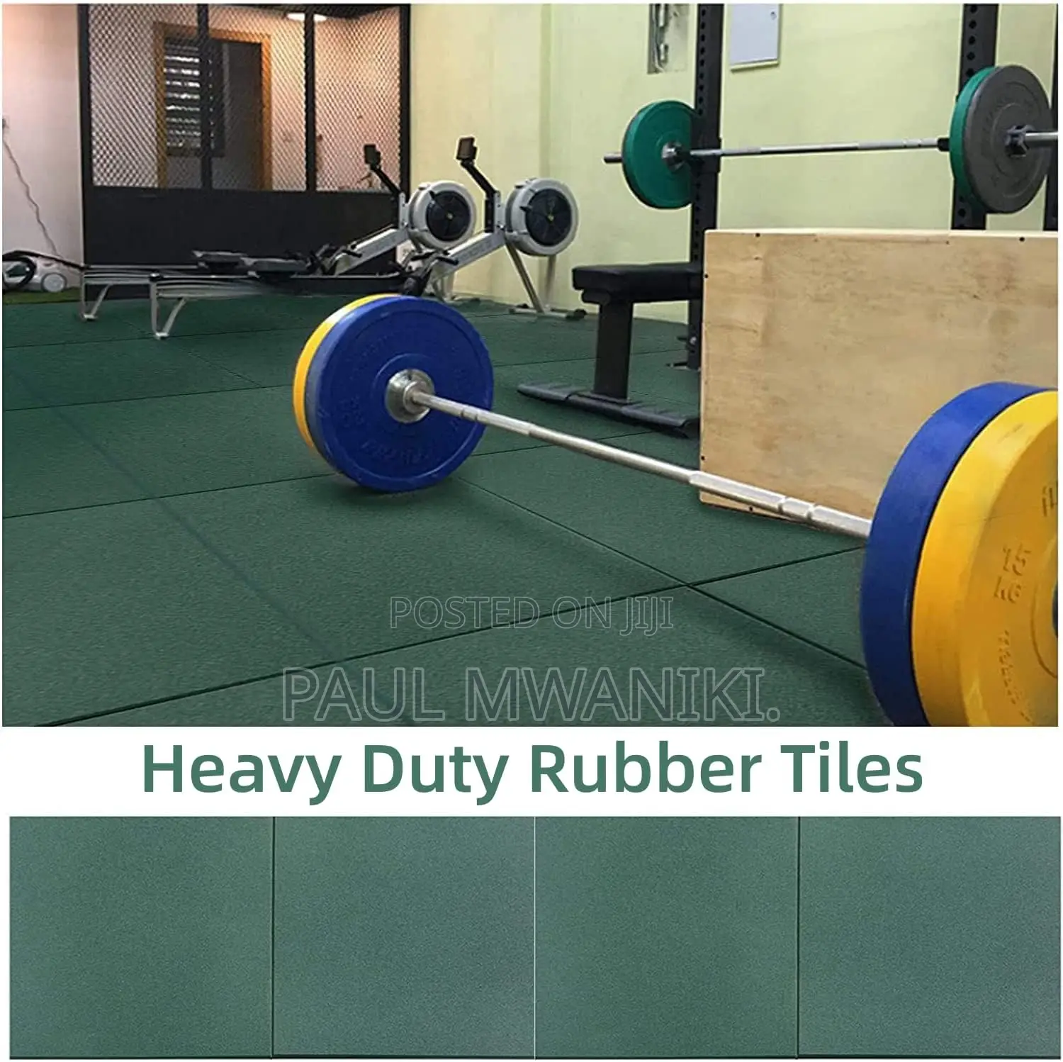 Rubber Eco-sport Interlocking Tiles