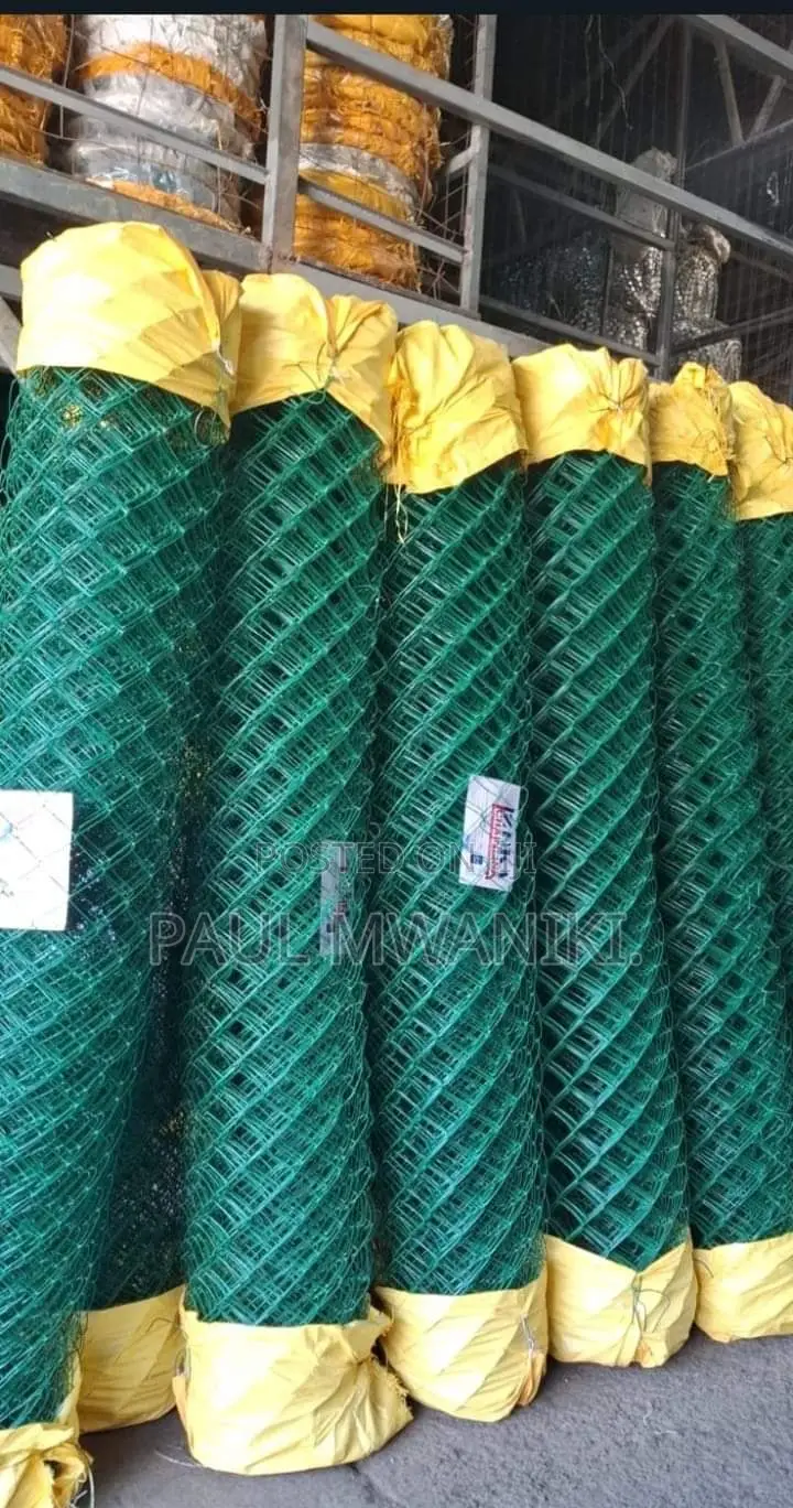 PVC Coated Chainlinks.
