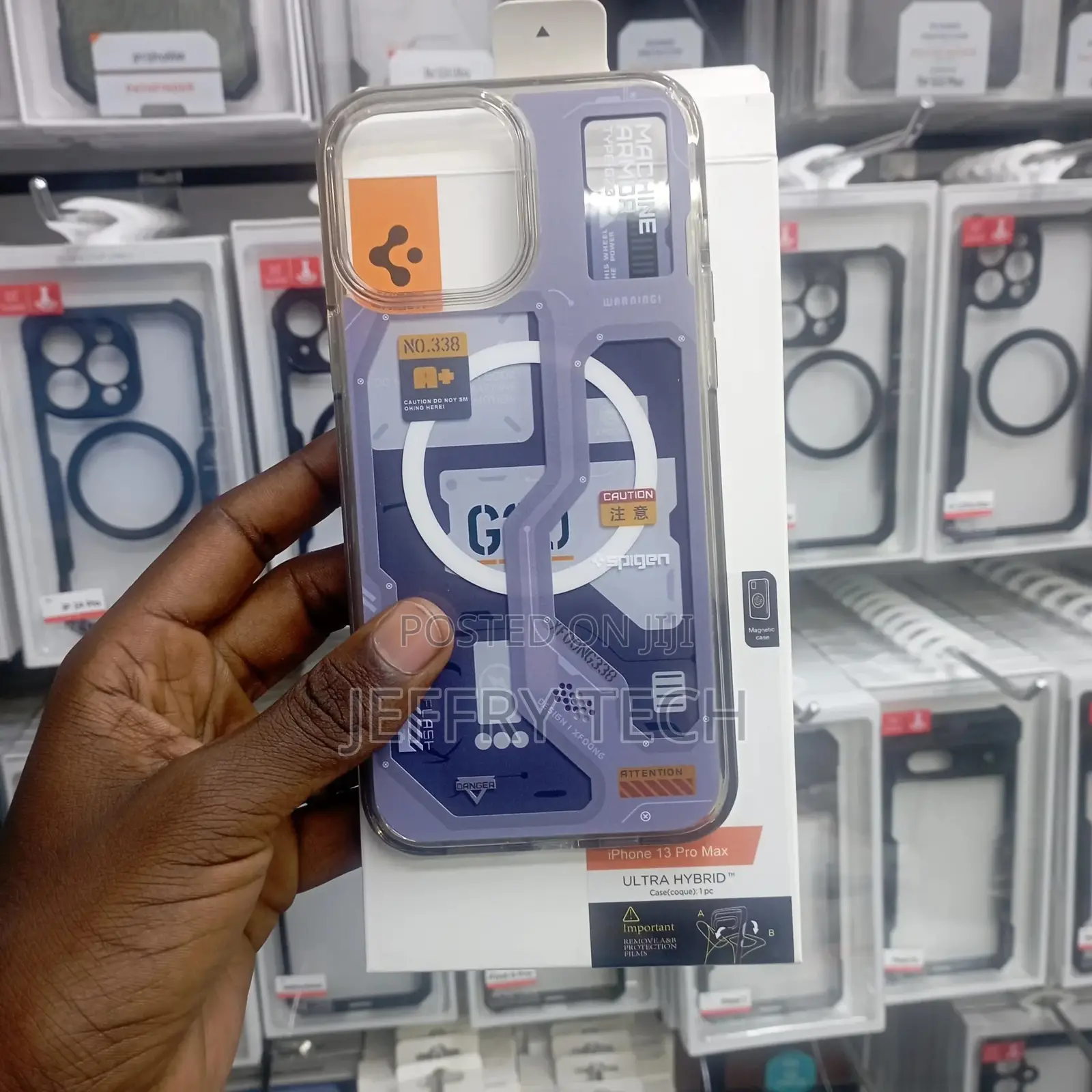 Spigen Rugged Armor Designed for iPhone 13 Pro Case (2021)