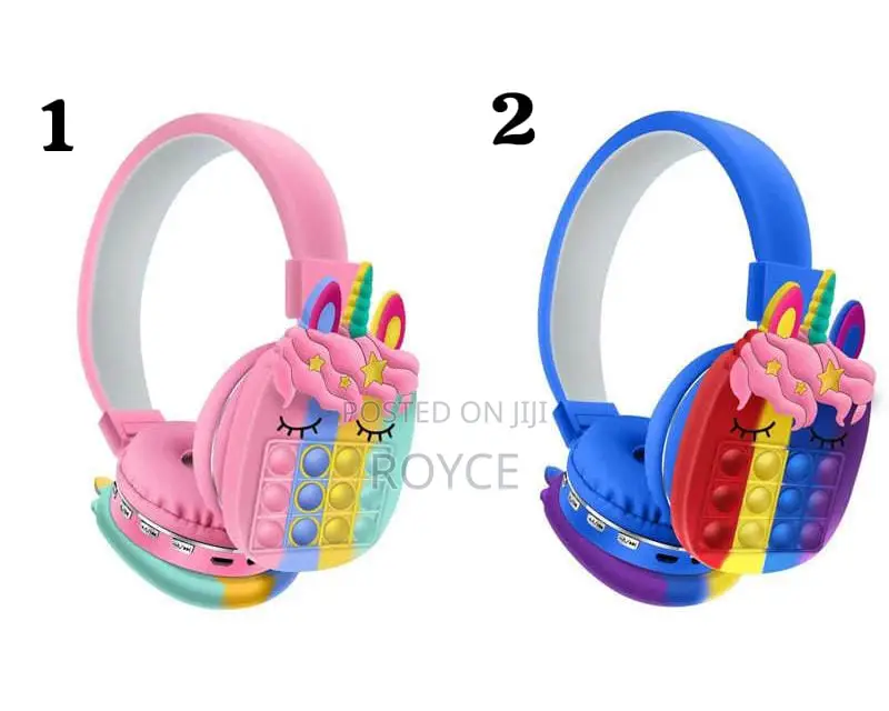 Pop It Unicorn Bluetooth 5.0 Headphones*