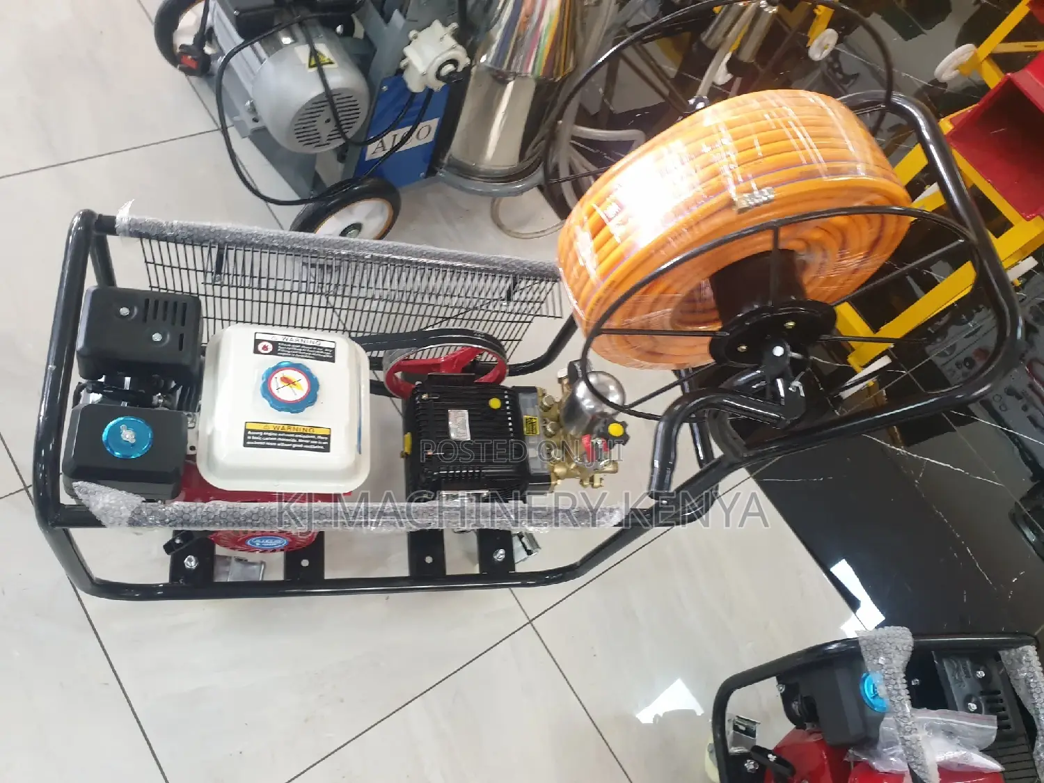 Aico Gasoline Powered 8.0hp Heavy Duty Machine