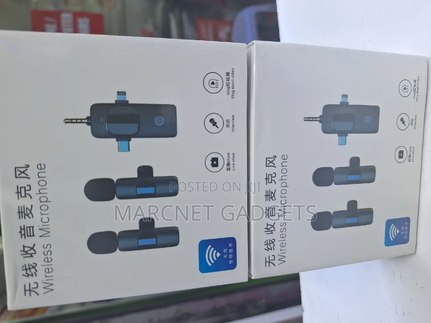 Lavelier Type C iPhone 3.5mm Wireless Microphone for Vlog