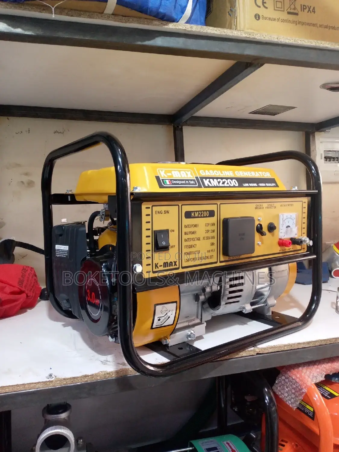 Kmax 1.2kw Petrol Generator
