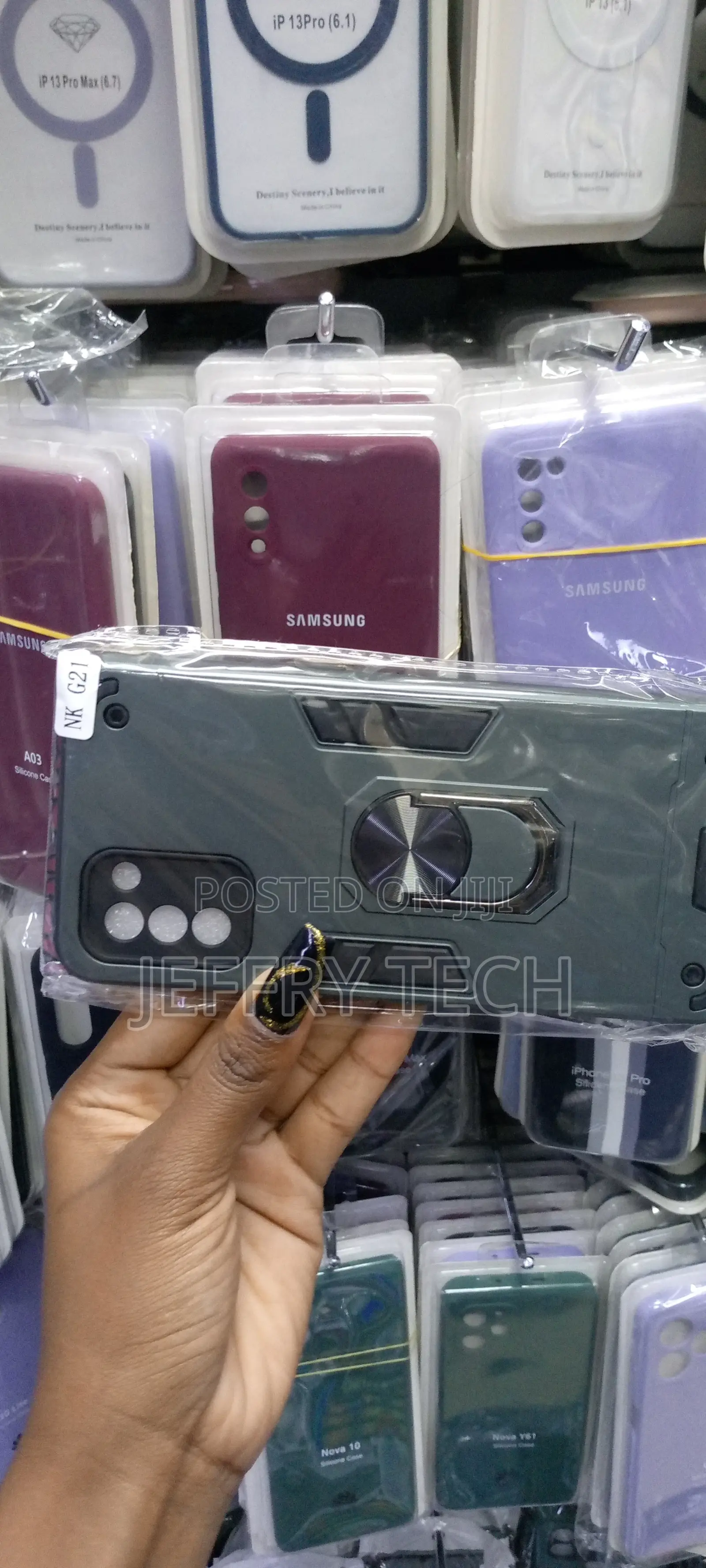 VAKIBO Black Premium Quality Back Cover Nokia G21
