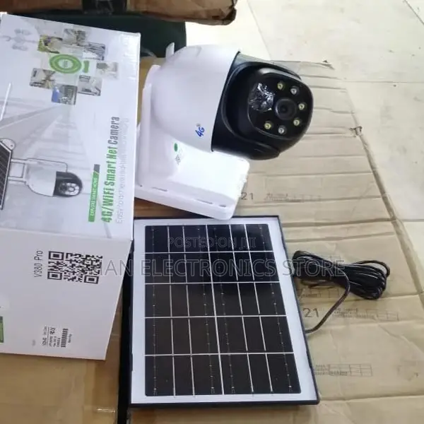 Solar PTZ -4g PTZ 4g Solar Powered Camera V380-