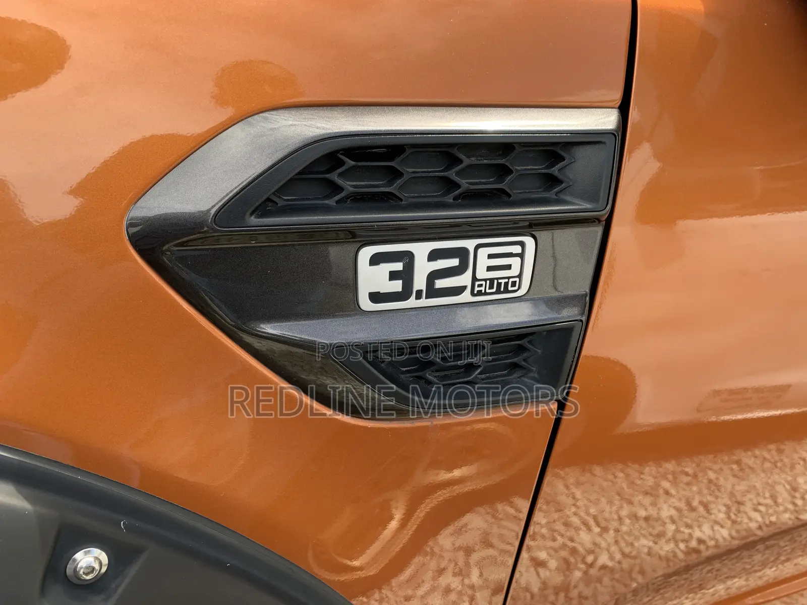 Ford Ranger 2017 Orange