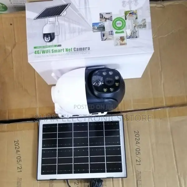 4g Sim Wireless Solar PTZ Camera--4g Lte Cellular CCTV