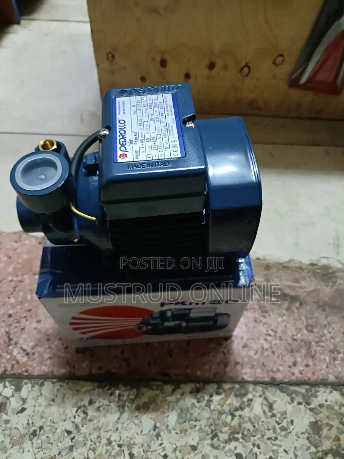 Pedrollo 0.5hp Pump