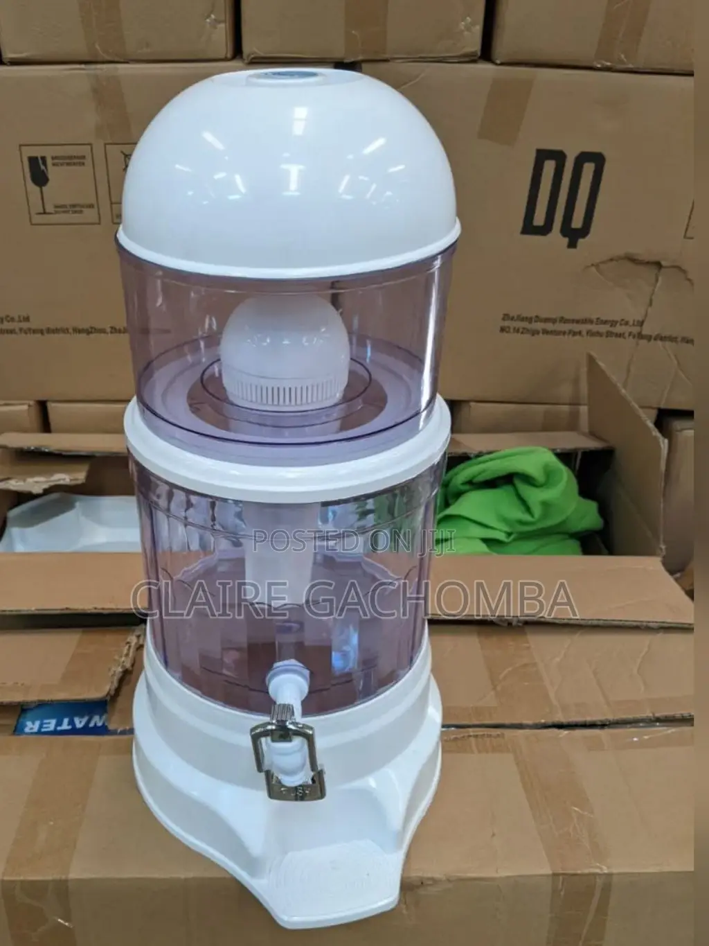 Standing Water Purifier With Tap 16l