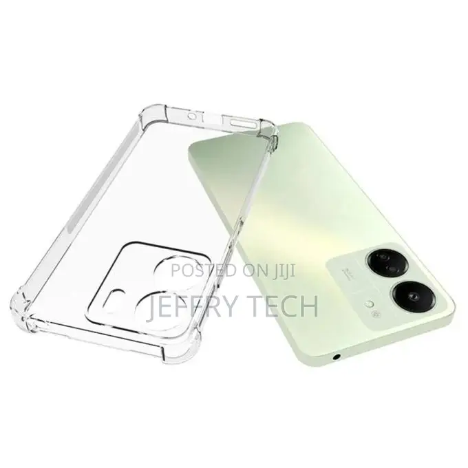Transparent TPU Phone Case-for Xiaomi Redmi 13C