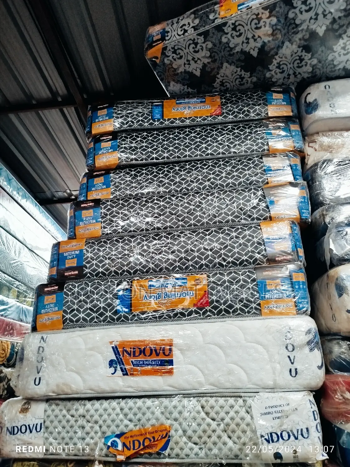 4by6 8inch MD Quilted Mattresses + Free Delivery.