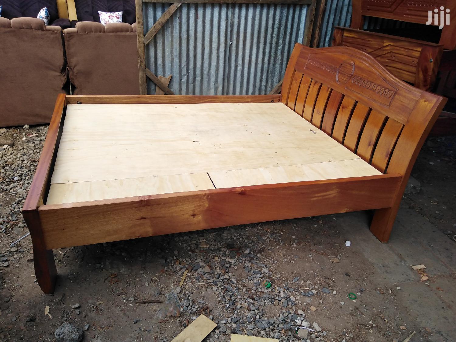 Mahogany Beds 5*6 Feets