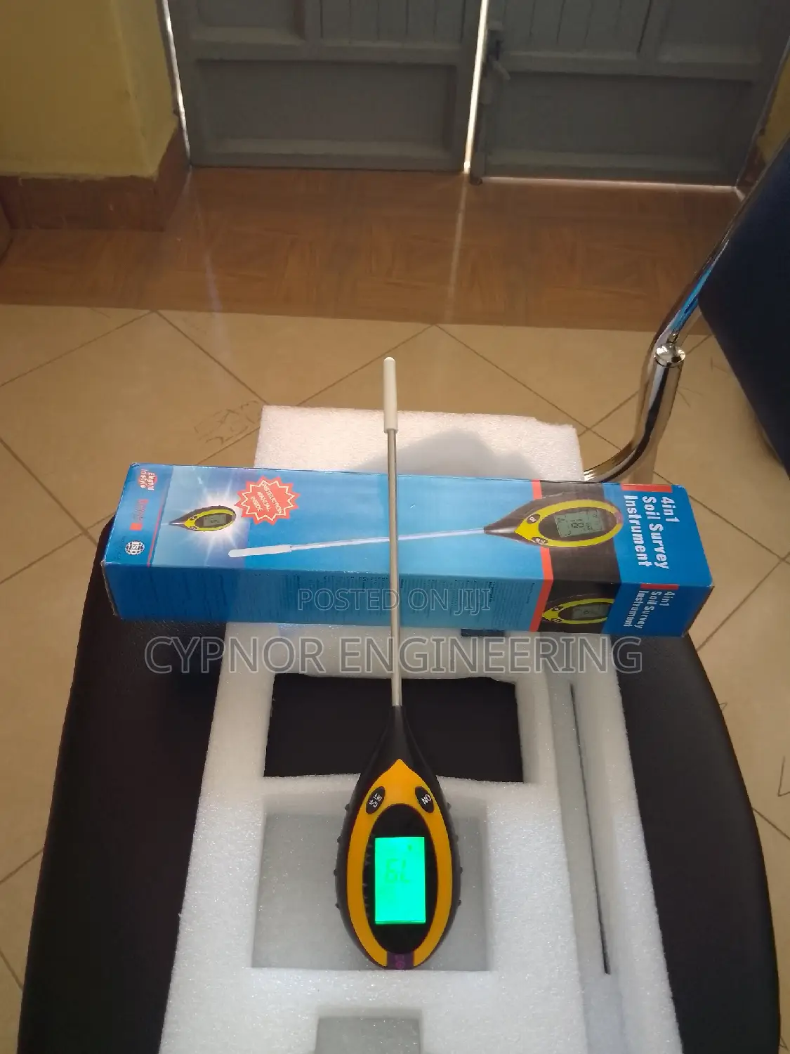 Soil Temperature Moisture Meter