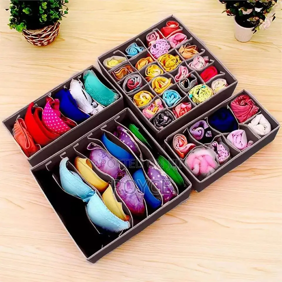 4pcs Undergarments Organizers