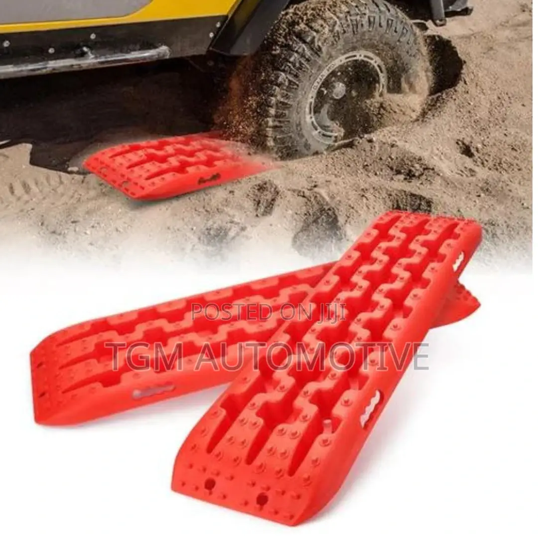 Traction Recovery Board Heavy Duty Pair Red