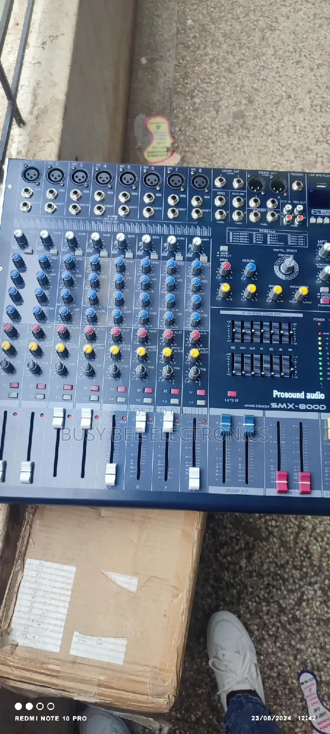 Proaudio SMX 8000 8channel Mixer