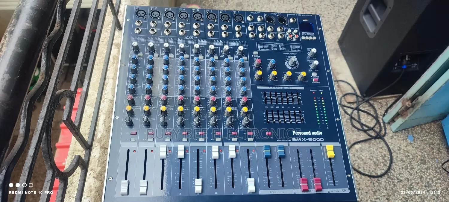 Proaudio SMX 8000 8channel Mixer