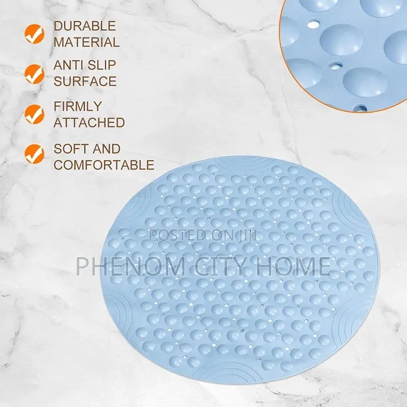 Round Anti Slip Bathroom Mats