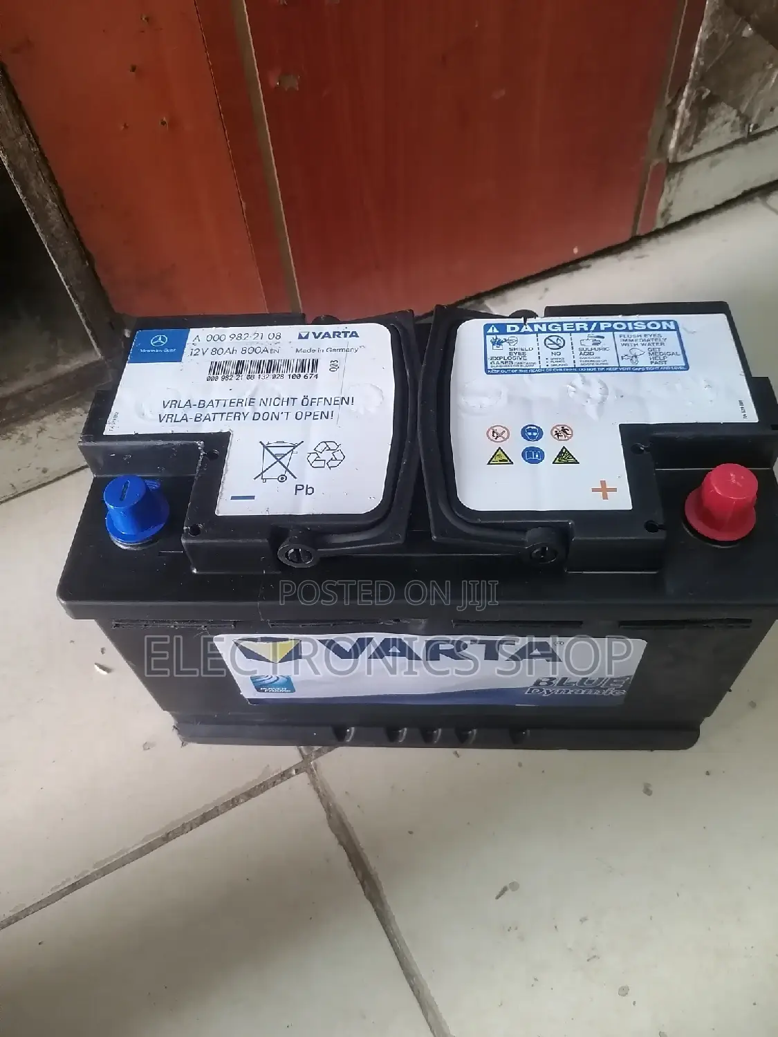 Vrta Din80. 12v/80ah Sealed Outomotive Car Battery