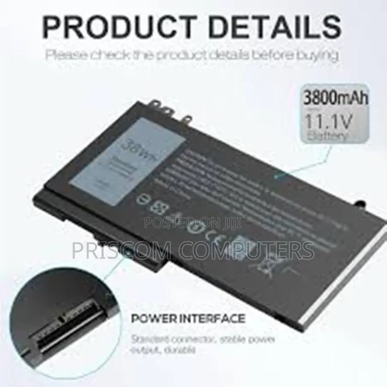 Battery Dell Latitude 11 3150 3160 VVXTW YD8XC R5MD0 5TFCY
