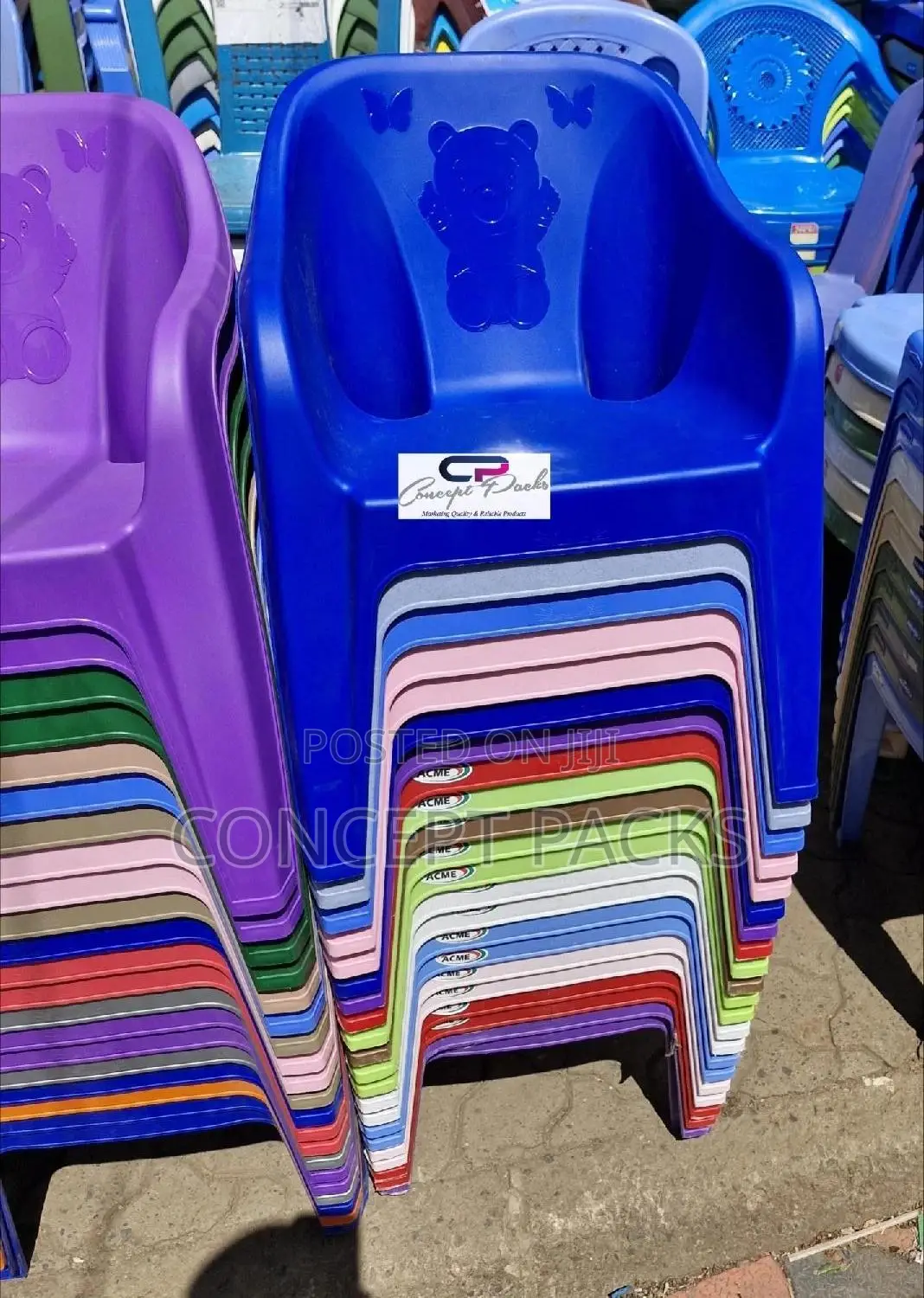 Quality Junior Skyplast Plastic Chairs