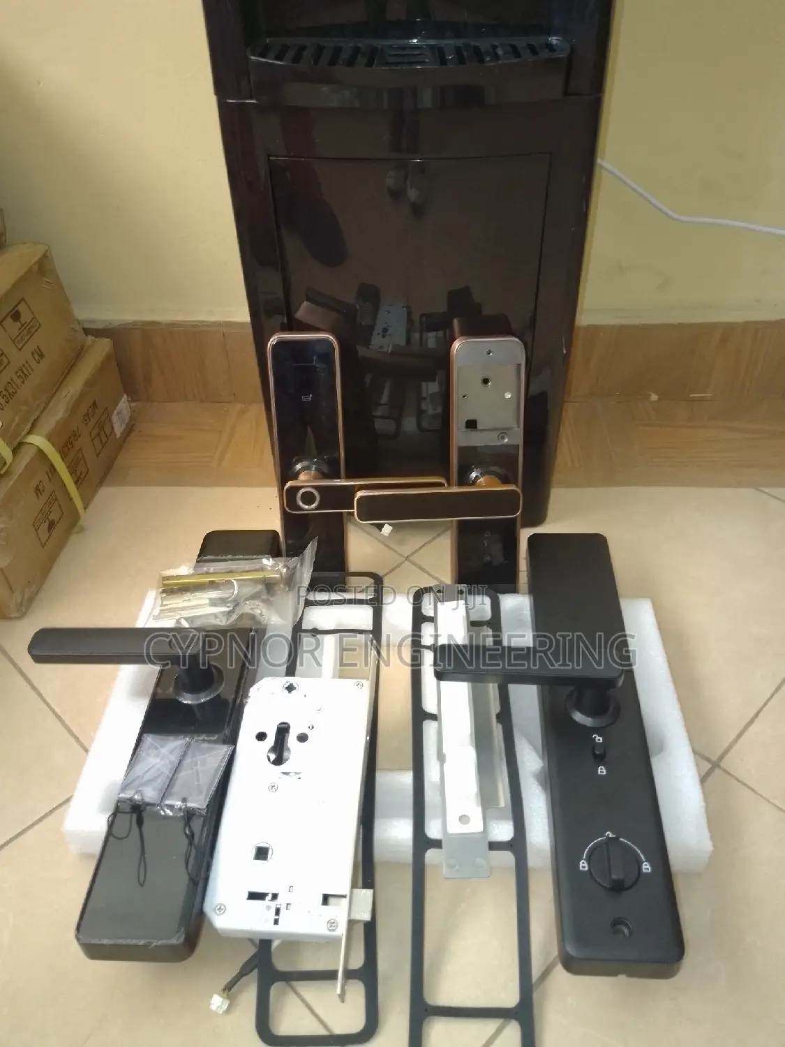 Airbnb Lock Mechanical Key, Biometric Entry