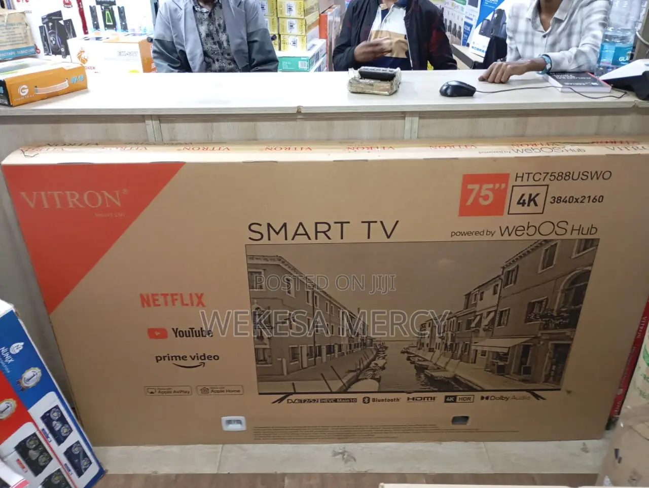 Vitron 75′′ Inch Smart Tv Htc7588uswo HDR Webos Bluetooth