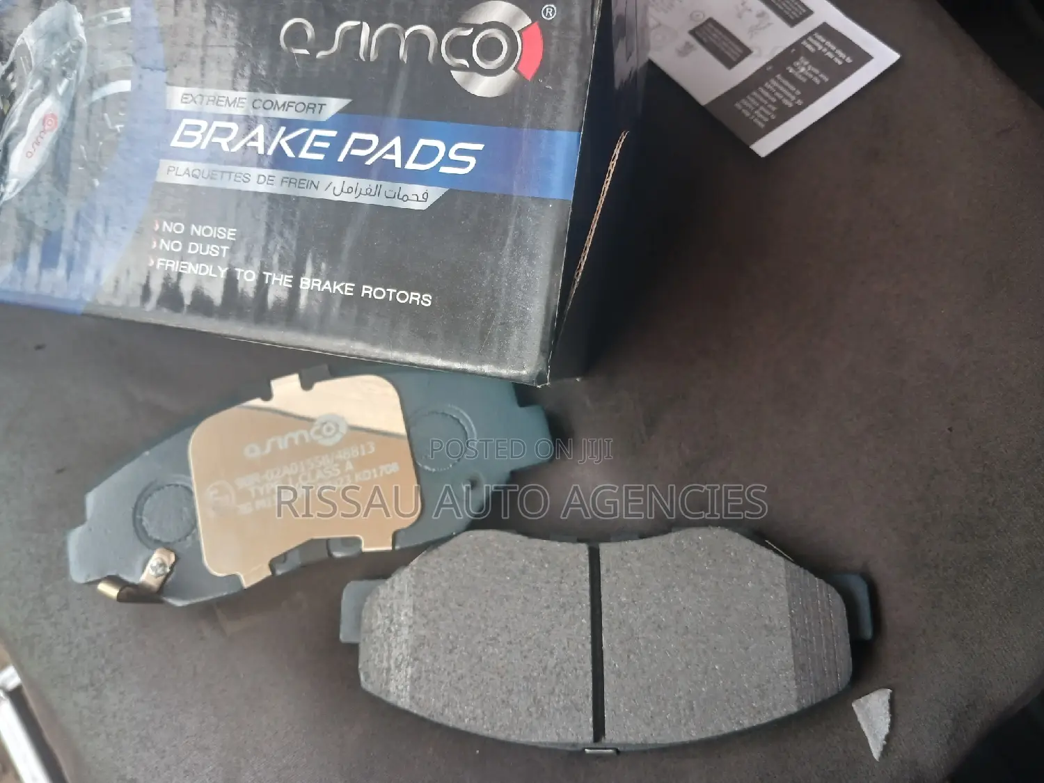 Honda Asimco Genuine Front Brake Pads for Honda Cr-V,Accord,