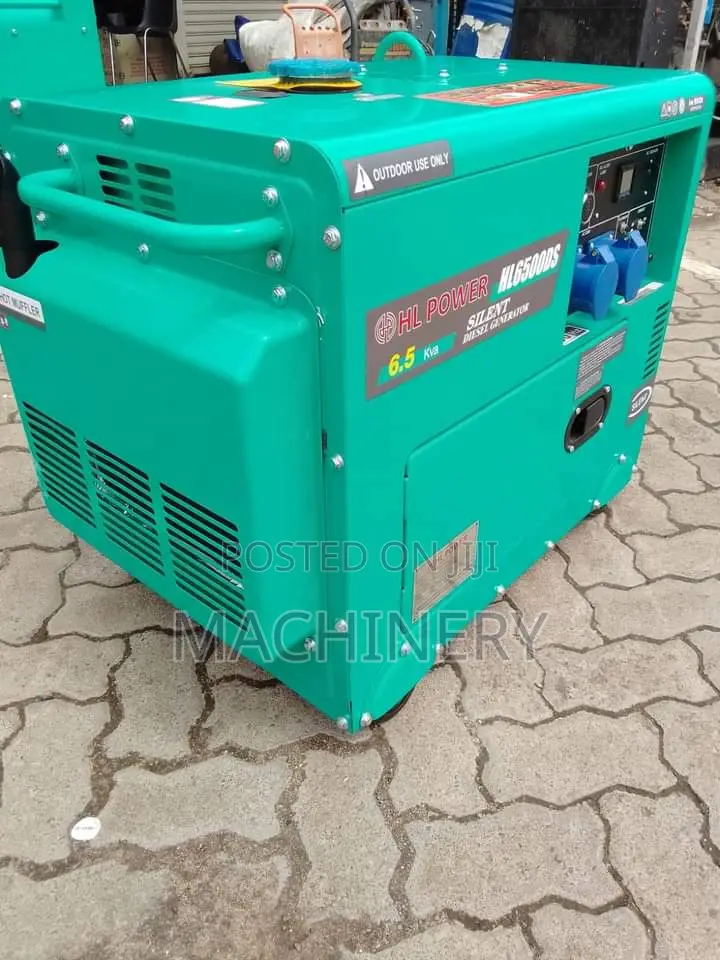 6.5kva Diesel Powered Hl Back Up Power Generator