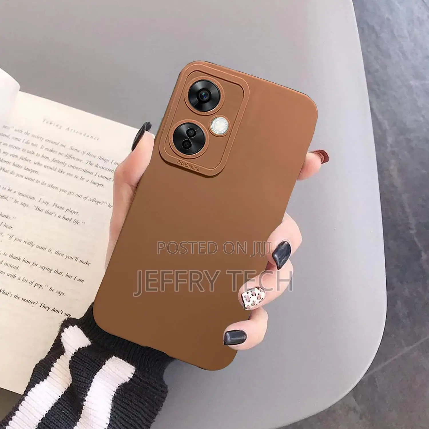 Back Cover for Oneplus Nord CE 3 Lite 5G, Shockproof Soft Bu
