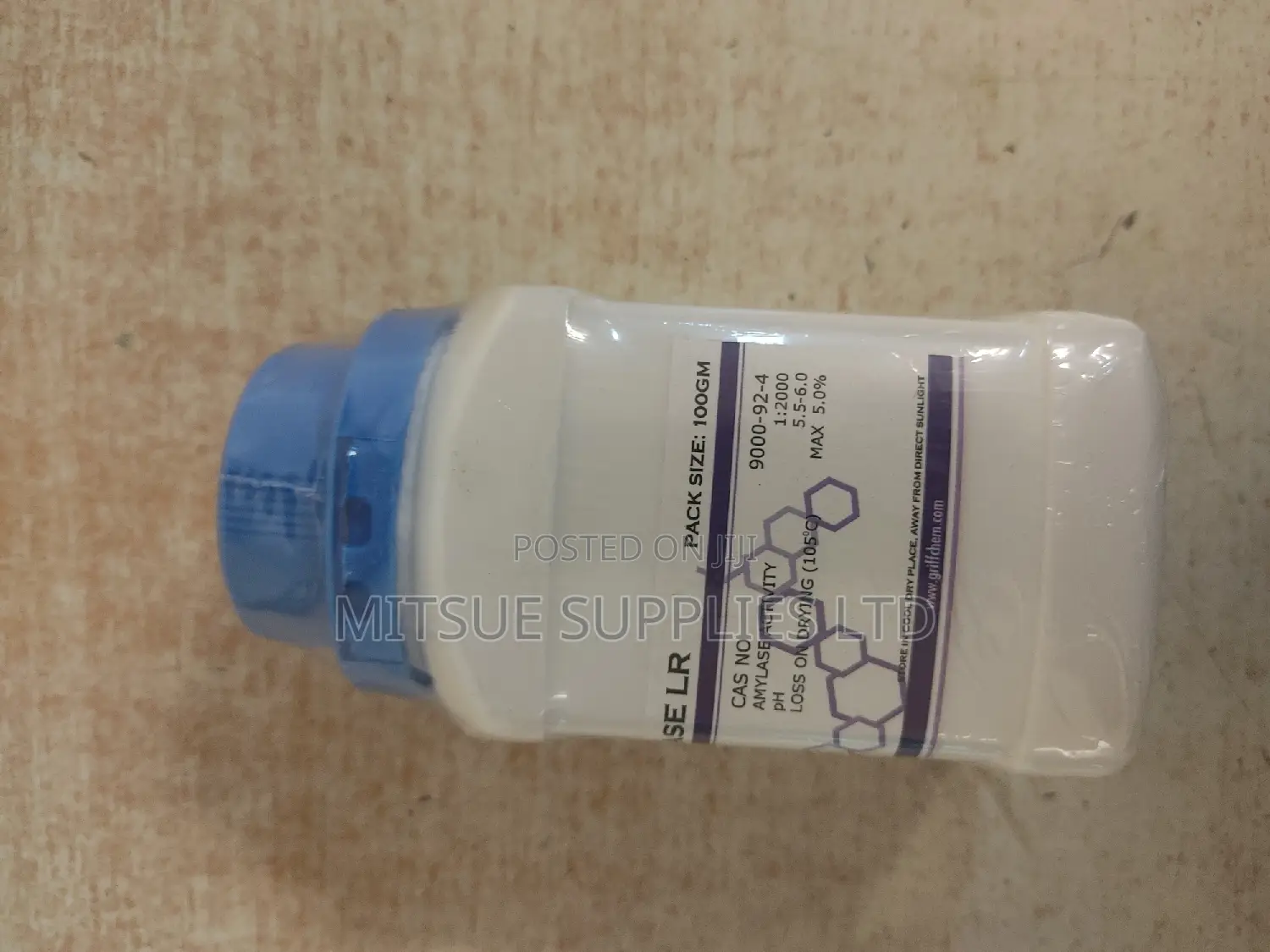 Alpha Amylase for Lab Use 100G