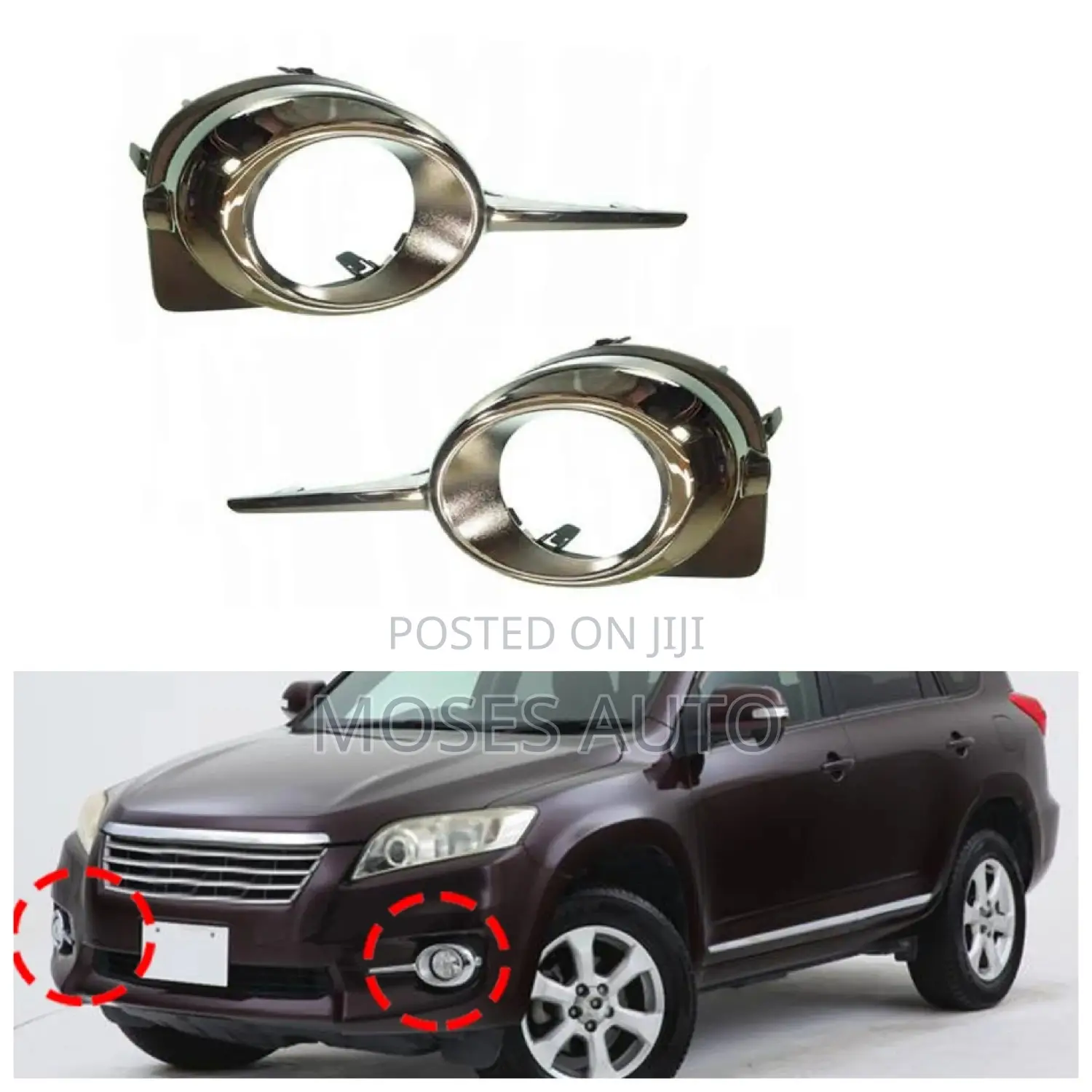 Vanguard Fog Light Cover