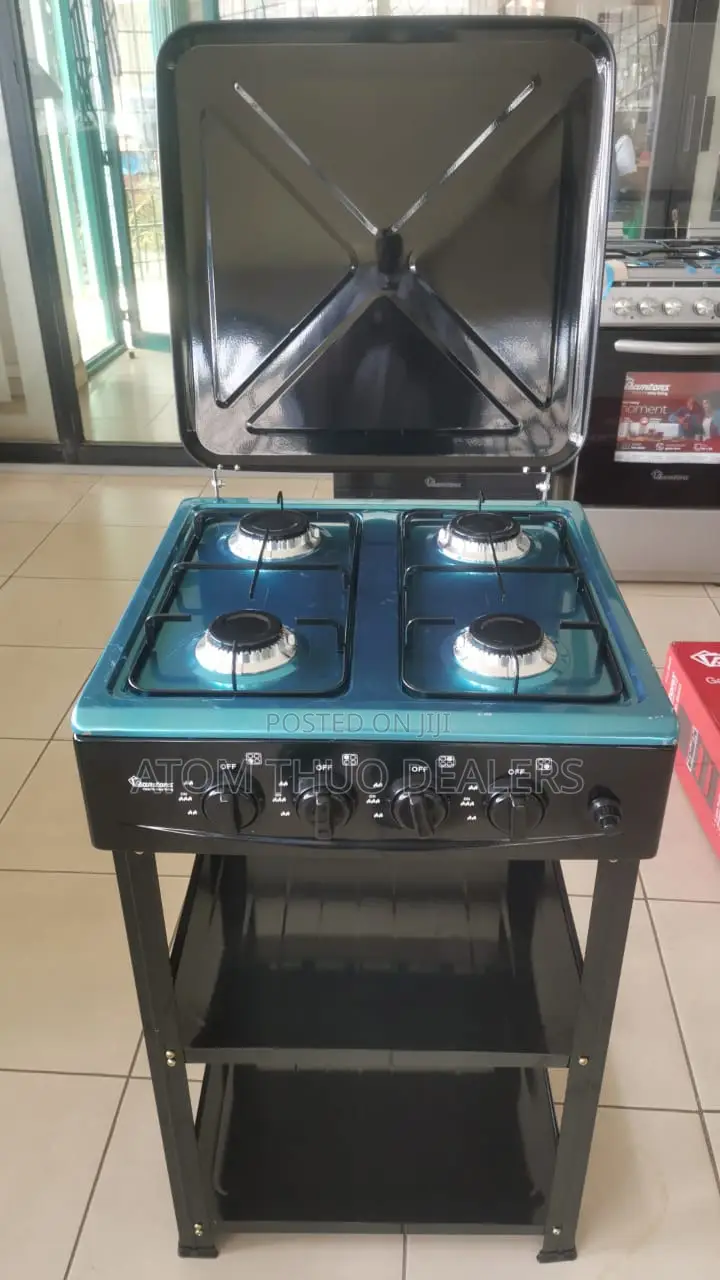 Ramtons 4 Burner Standing Cooker With Self 