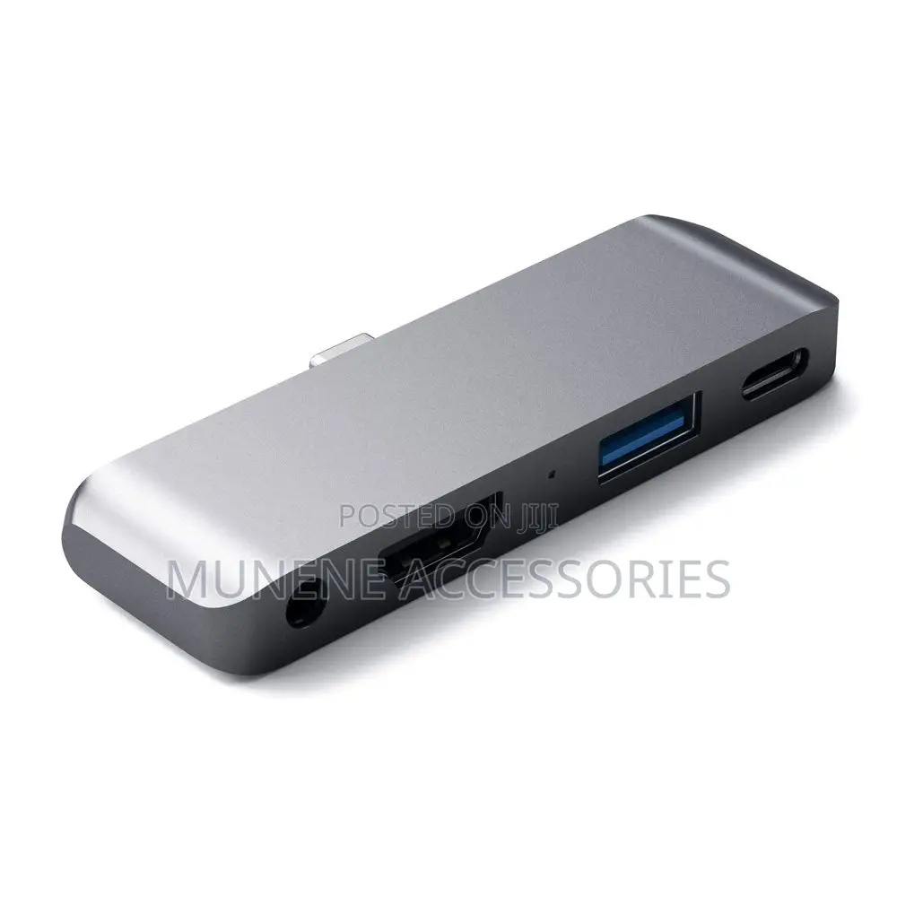 4in1 USB C Hub HDMI HDTV Pd Aux USB Port for USB C Device