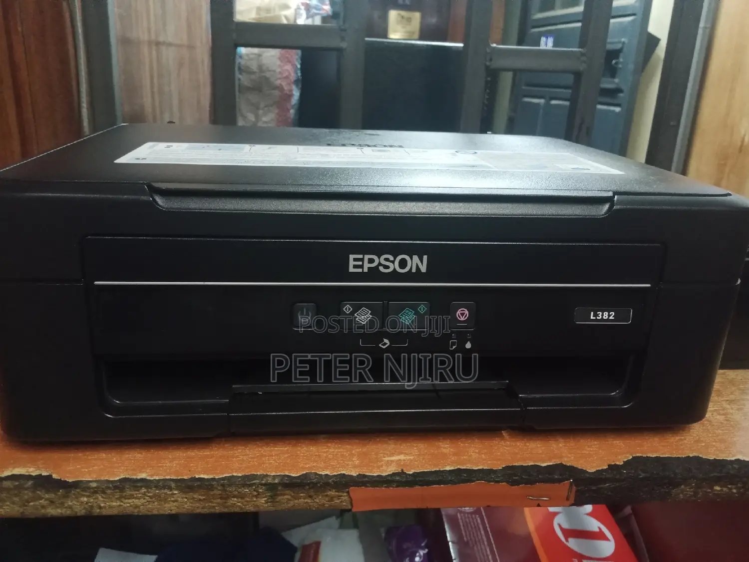 EPSON PRINTER  L382 for Cyber Purposes.