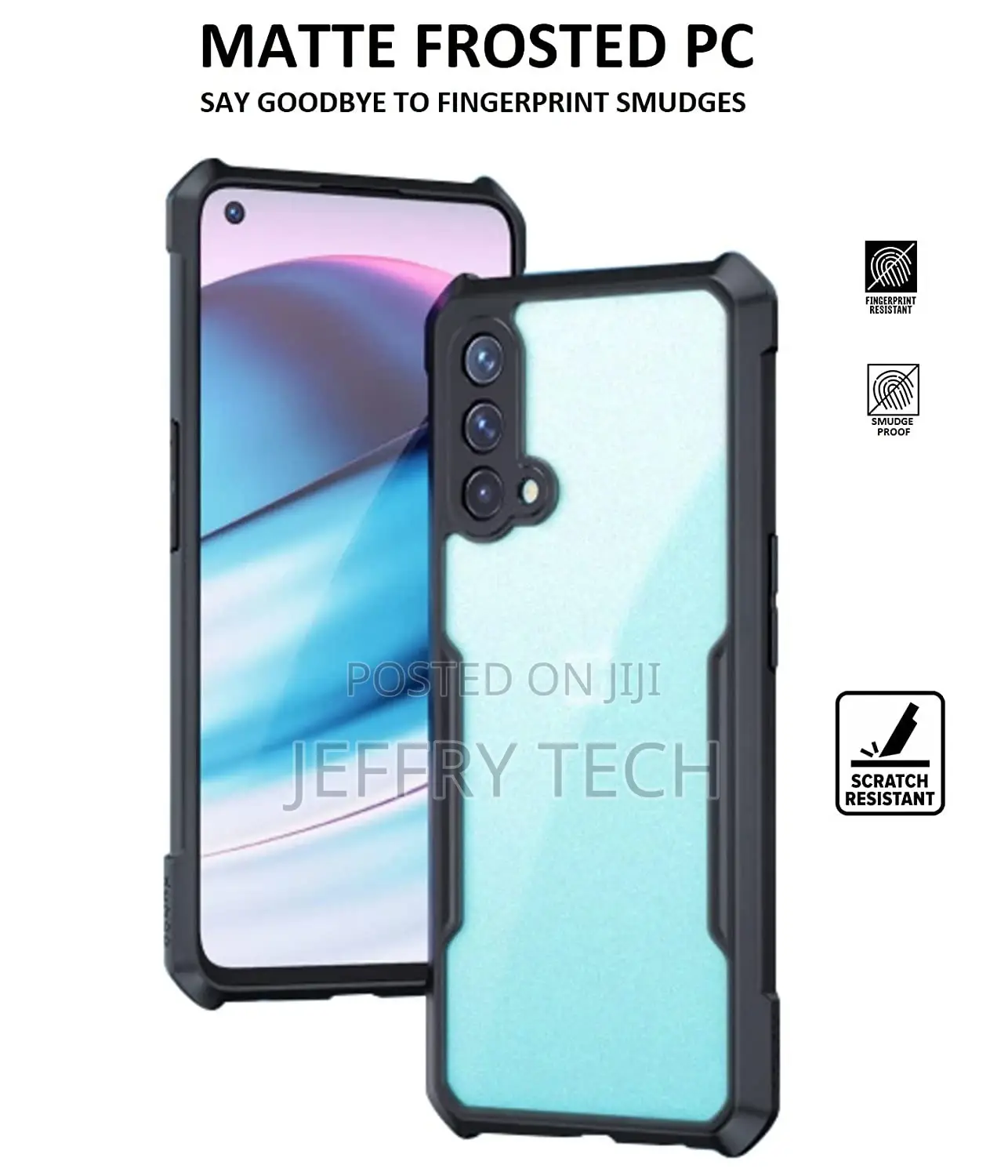 XUNDD Beatle Series Shockproof Bumper Clear TPU Back Case Fo