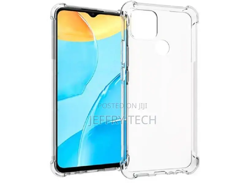 Gel Case With Bumper Edges for OPPO A15 - Clear