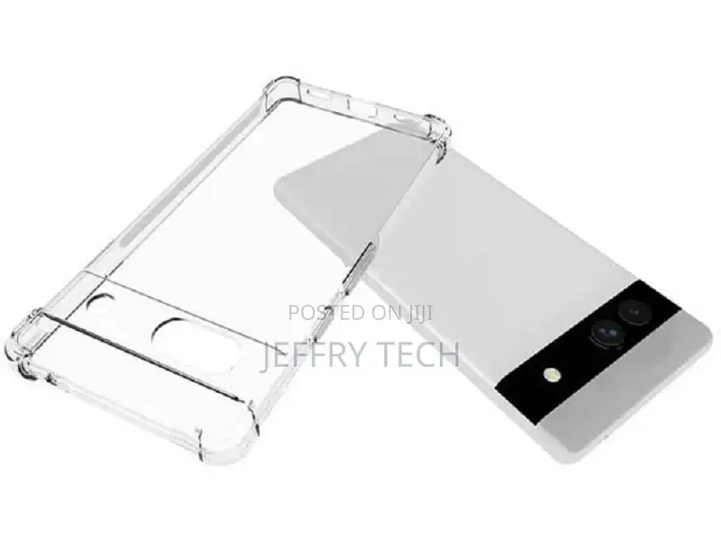 Gel Case With Bumper Edges for Google Pixel 7a - Clear