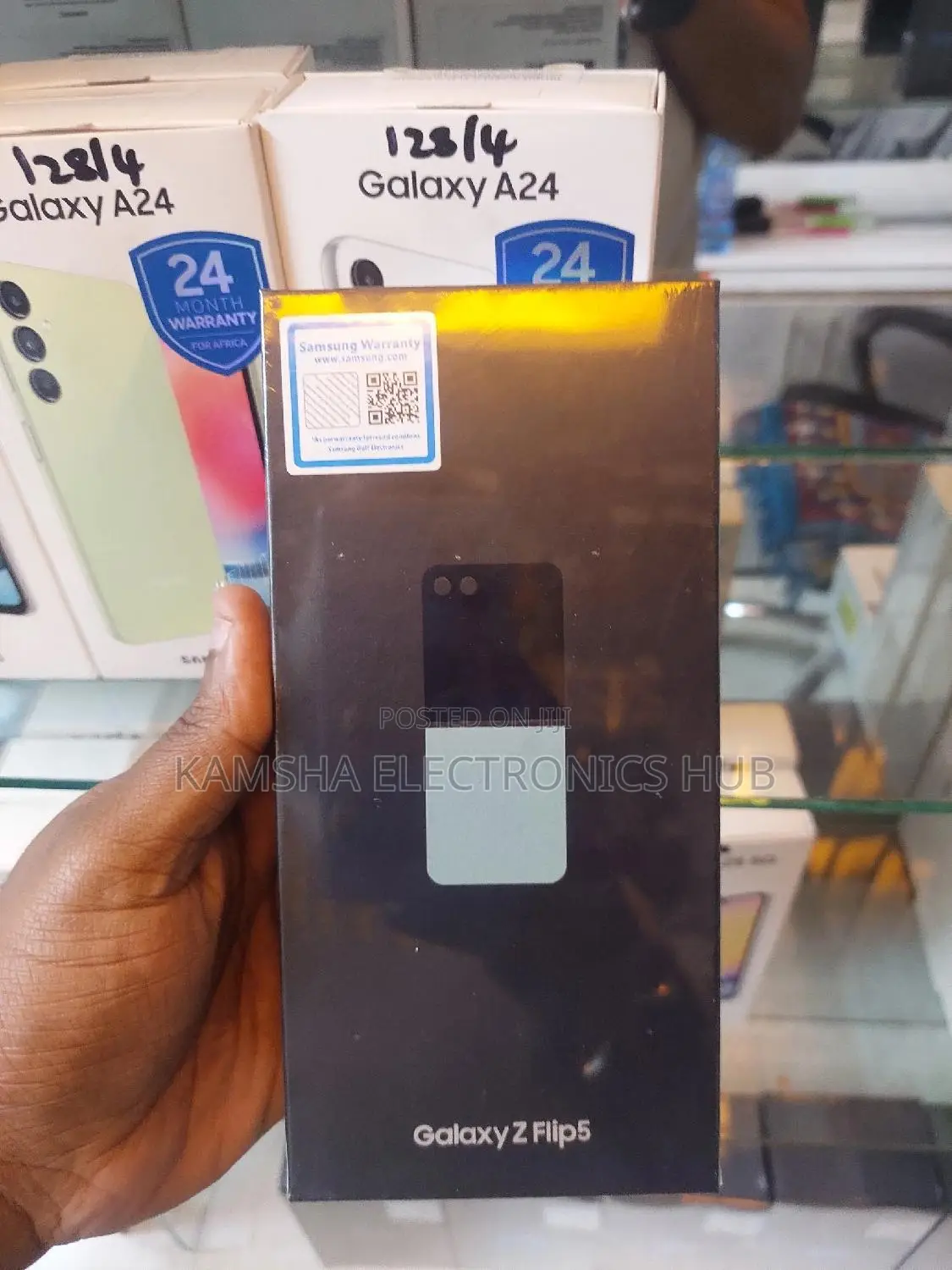 New Samsung Galaxy Z Flip 5 512 GB Green