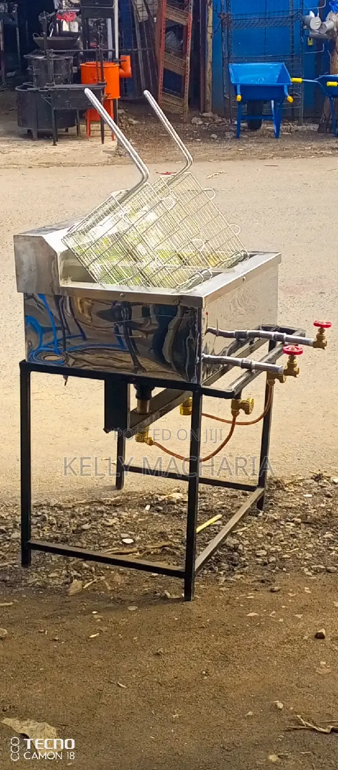 Commercial Double Gas Snacks Fryers