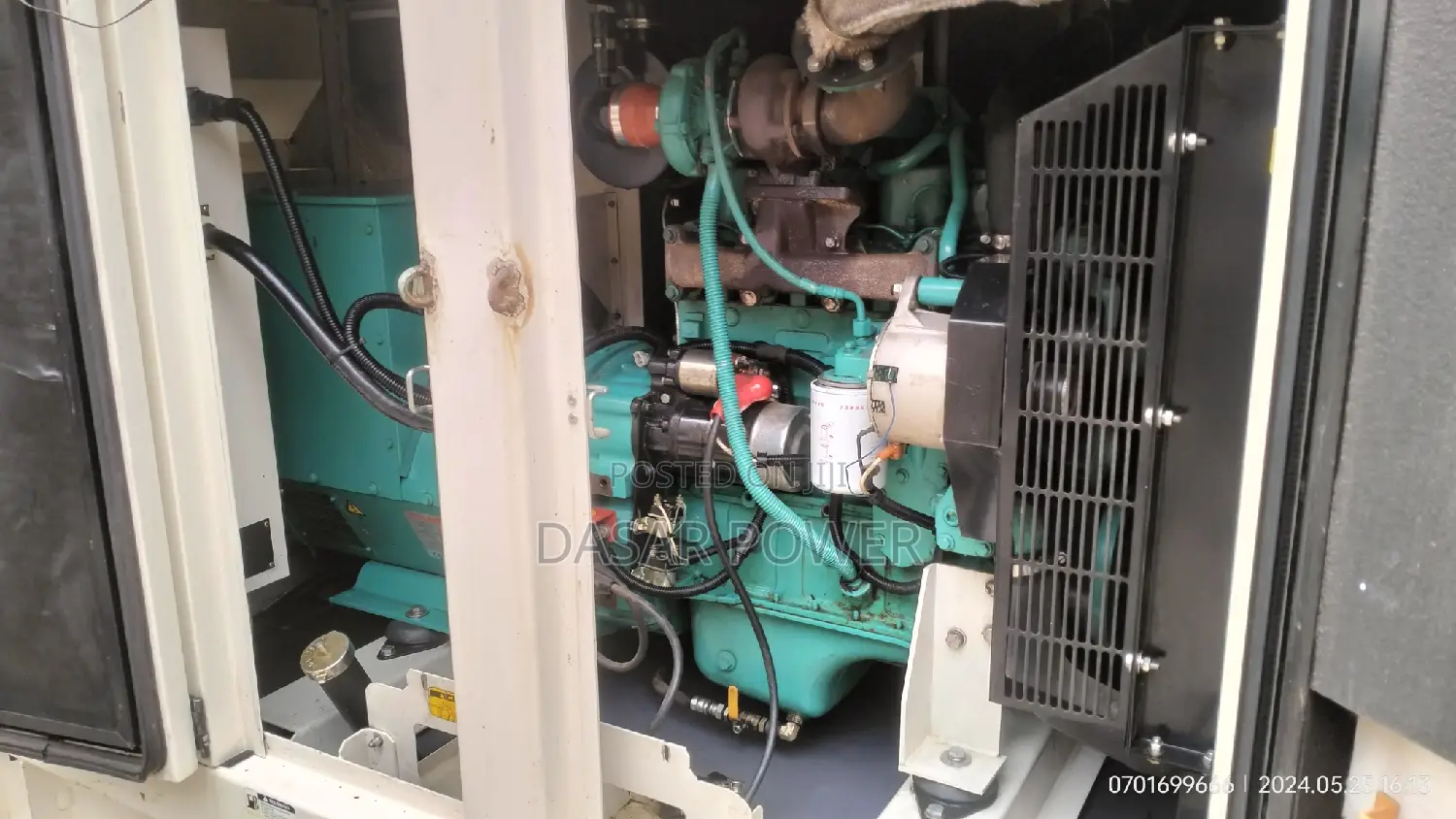 53/66kva Standby Cummins Uk Generator.