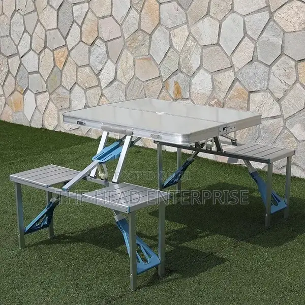 Foldable Camping Picnic Seat and Table