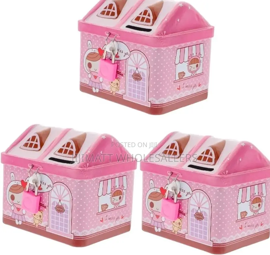 Piggy Bank, Piggy Bank, Piggy Bank Colour Pink Available.