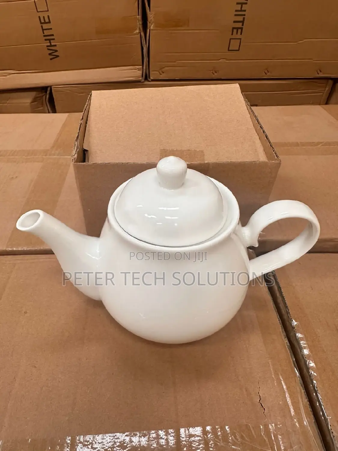 1L Ceramic Tea Pot Brand New