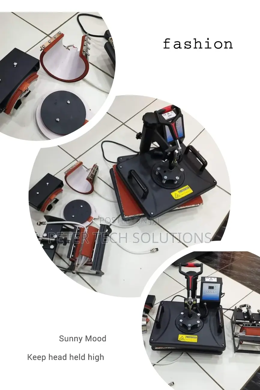 COMBO HEATPRESS MACHINE 8 in 1 Available