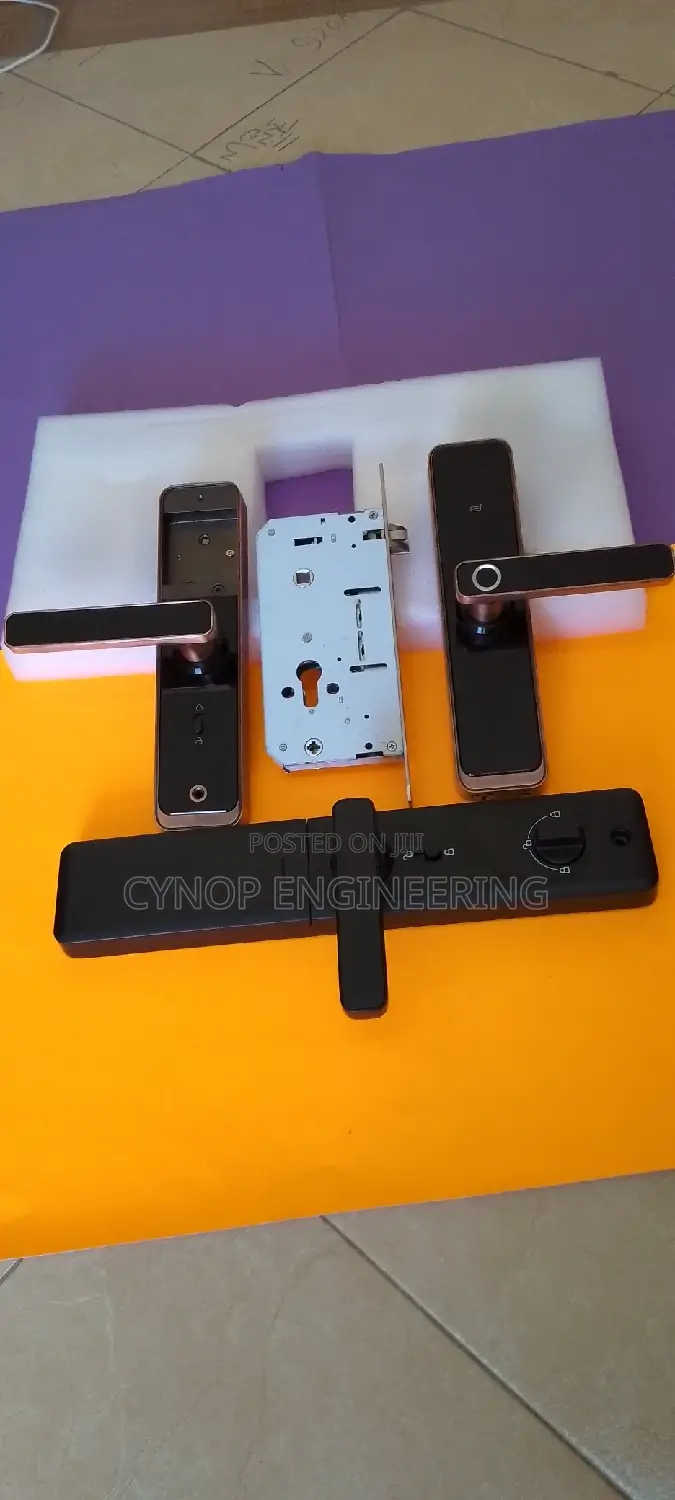 High -End Hotels Biometric Wifi Door Locks With Passcodes