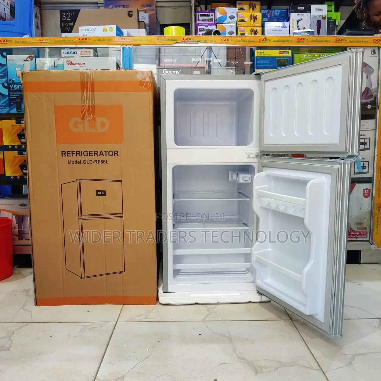 *Gld Fridge 86litres Double Door