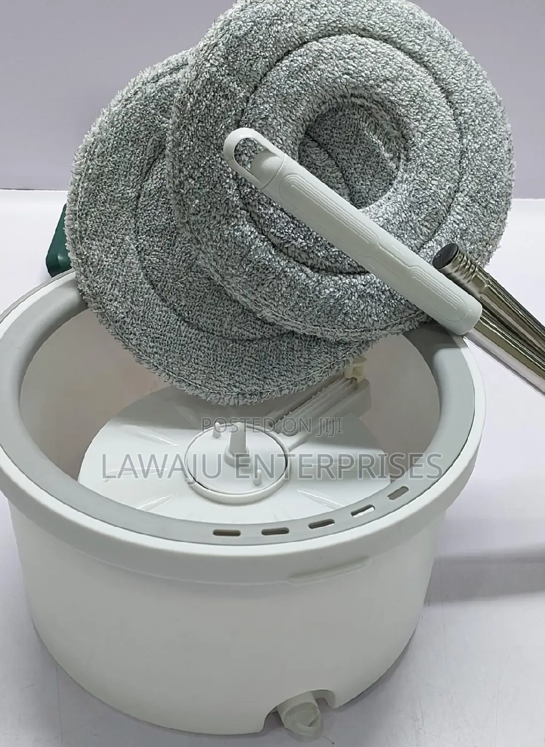 Microfiber Spin Mop With Bucket