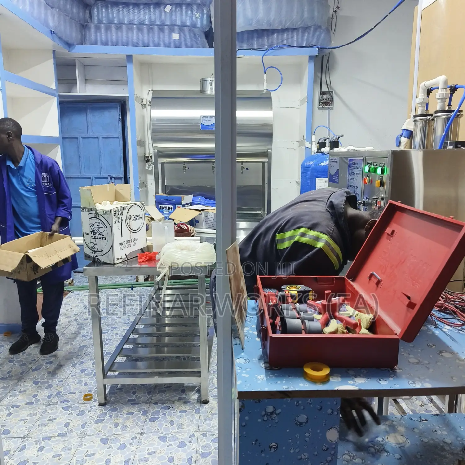 Guidance Setting Up Water Purification Business - Machines