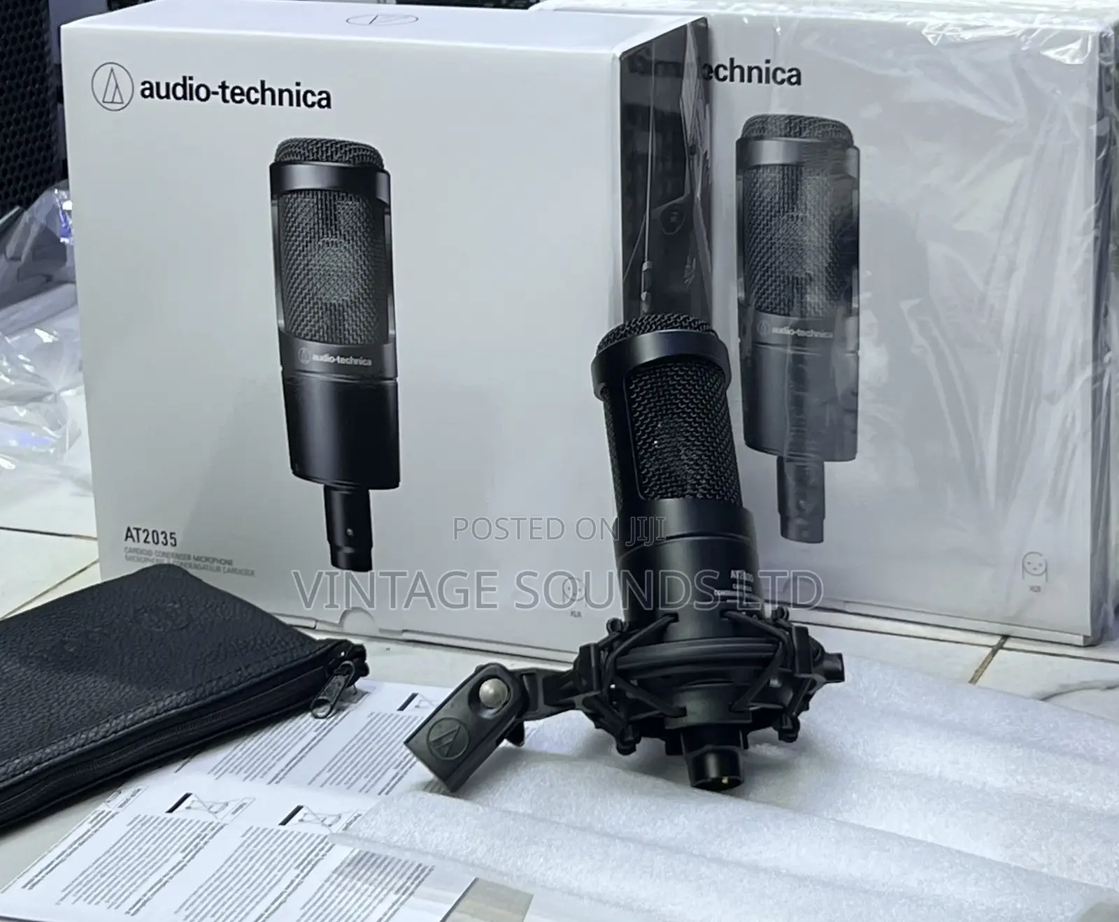 Audio Technica AT2035 Cardioid Condenser Microphone
